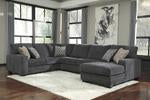 Tracling Slate Right-Arm Facing Corner Chaise - 7260017 - Lara Furniture