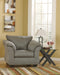 Darcy Cobblestone Living Room Set - Lara Furniture