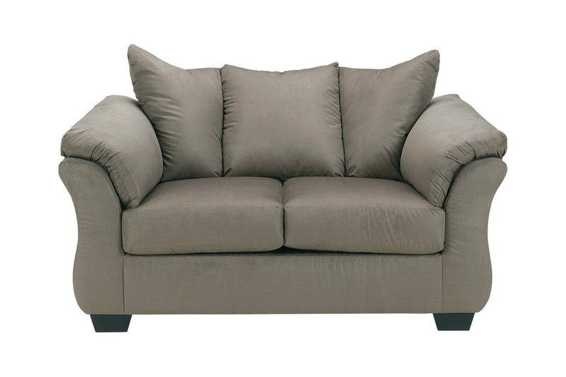 Darcy Cobblestone Loveseat - Lara FurnitureLoveseat