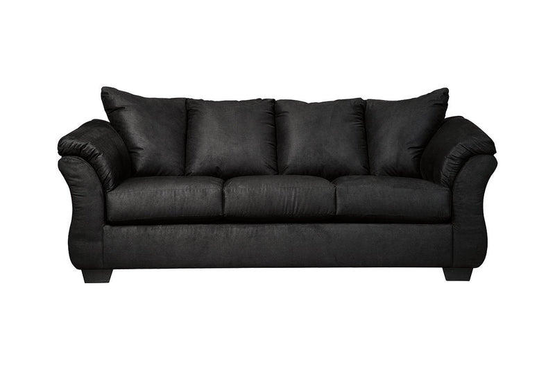Darcy Black Sofa - Lara FurnitureSofa
