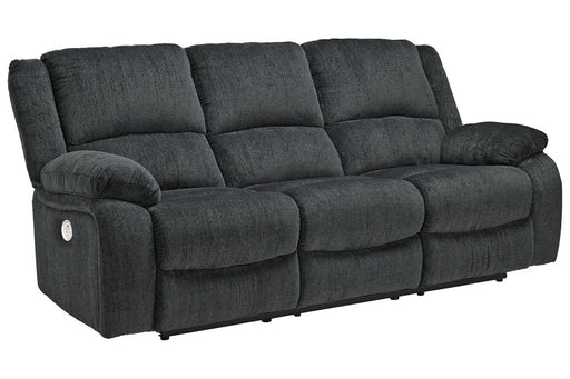 Draycoll Slate Power Reclining Sofa - Lara Furniture