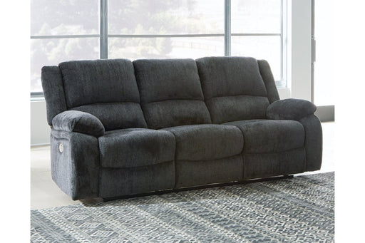 Draycoll Slate Power Reclining Sofa - Lara Furniture