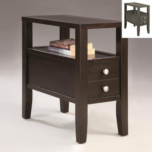 Matthew Brown Side Table - Lara Furniture