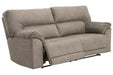 Cavalcade Slate Reclining Sofa - Lara Furniture