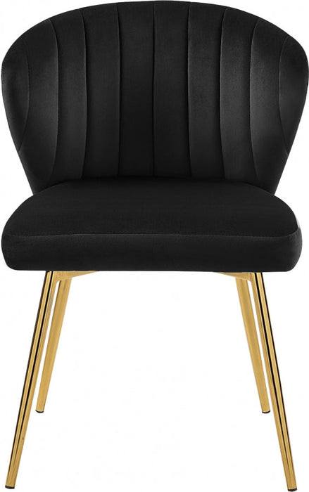 Finley Velvet Black Dining Chair (Set of 2)