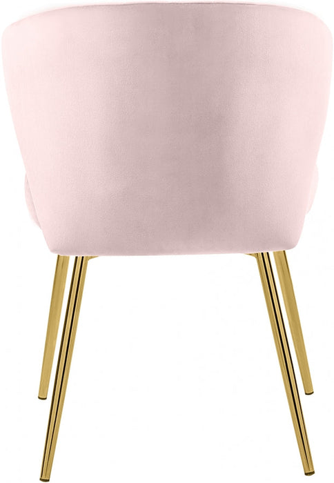 Finley Velvet Pink Dining Chair (Set of 2)