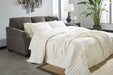 Brise Slate Queen Sofa Chaise Sleeper - Lara Furniture