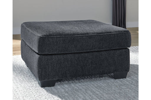 Altari Slate Oversized Accent Ottoman - Lara FurnitureOttoman