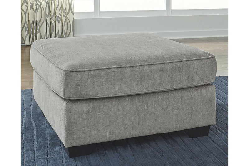 Altari Alloy Oversized Accent Ottoman - Lara FurnitureOttoman
