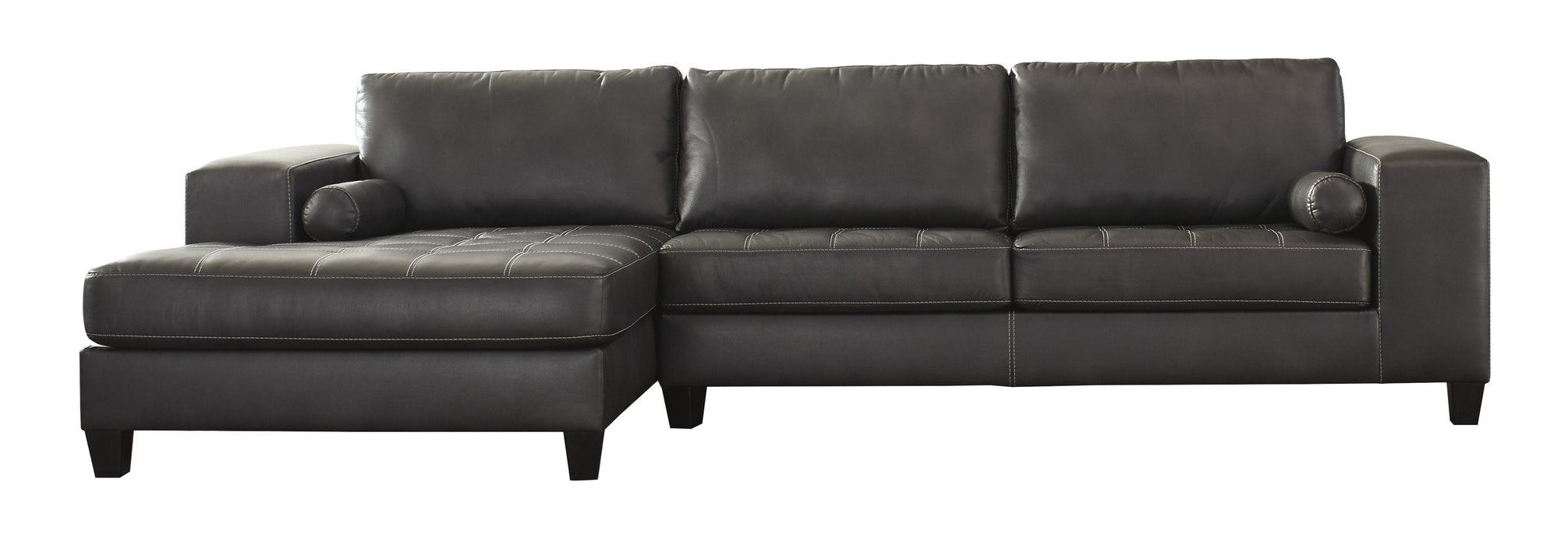 Nokomis Charcoal LAF Sectional - Lara Furniture