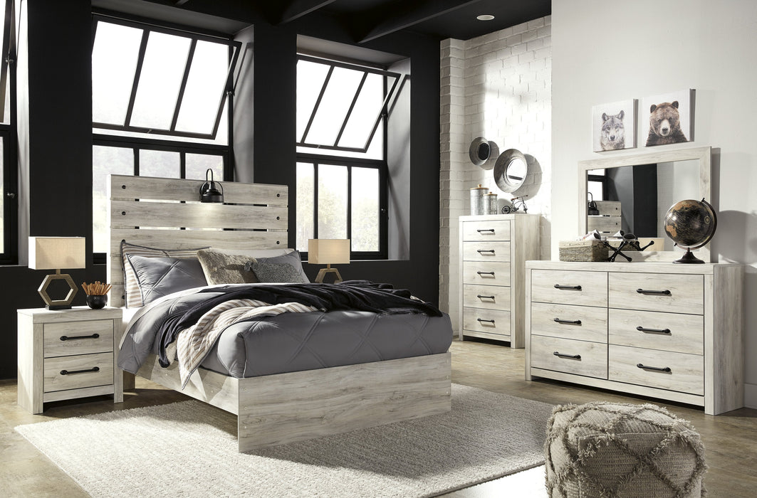 [SPECIAL] Cambeck Whitewash Youth Panel Bedroom Set
