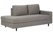 Lyman Graphite Right-Arm Facing Corner Chaise - 9330317 - Lara Furniture