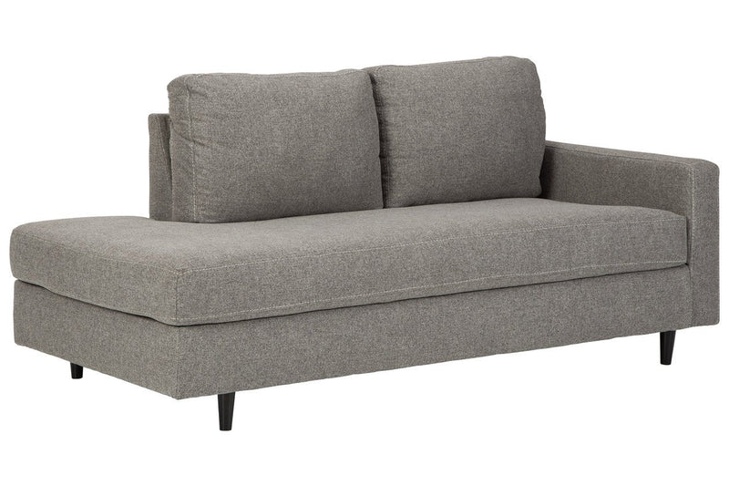Lyman Graphite Right-Arm Facing Corner Chaise - 9330317 - Lara Furniture