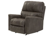 Navi Smoke Recliner - Lara FurnitureRecliner