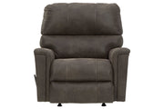 Navi Smoke Recliner - Lara FurnitureRecliner