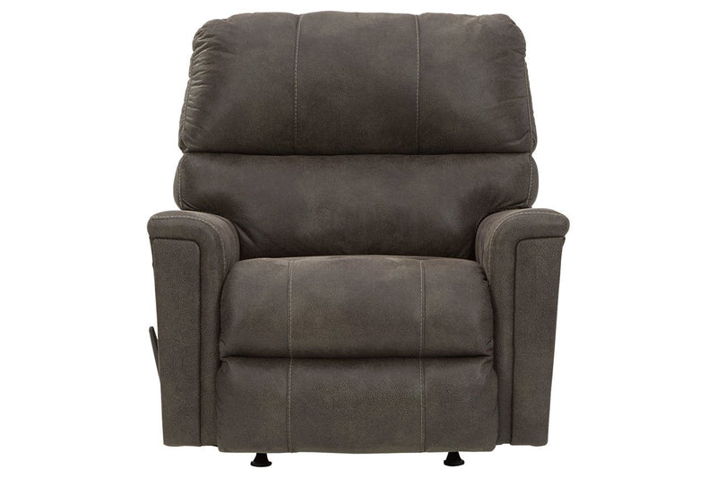 Navi Smoke Recliner - Lara FurnitureRecliner