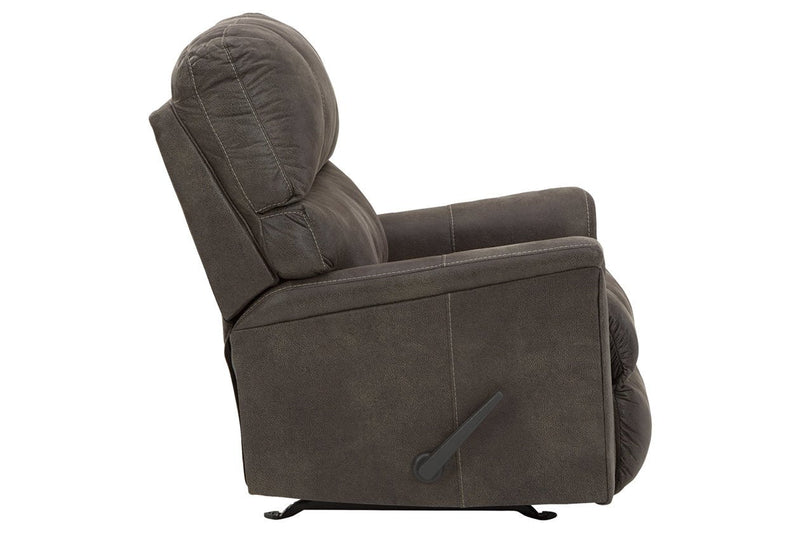 Navi Smoke Recliner - Lara FurnitureRecliner