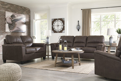 Navi Chestnut Living Room Set - Lara Furniture