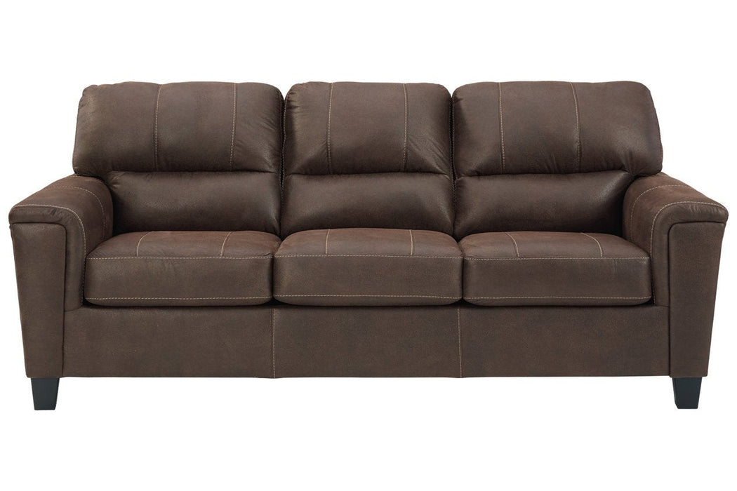Navi Chestnut Queen Sofa Sleeper - Lara Furniture
