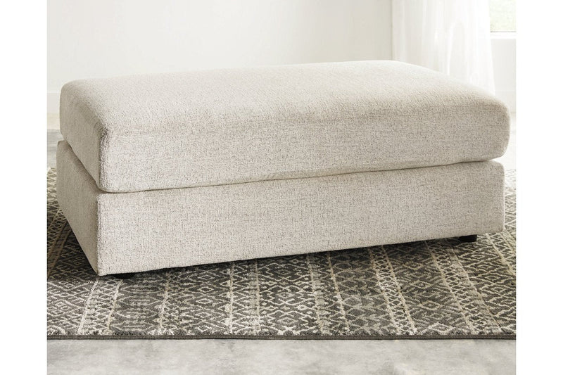 Soletren Stone Oversized Ottoman - Lara FurnitureOttoman