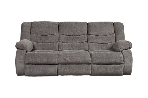 Tulen Gray Reclining Sofa - Lara FurnitureReclining Sofa
