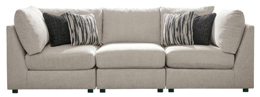 Kellway Bisque 3-Piece Sofa - Lara Furniture