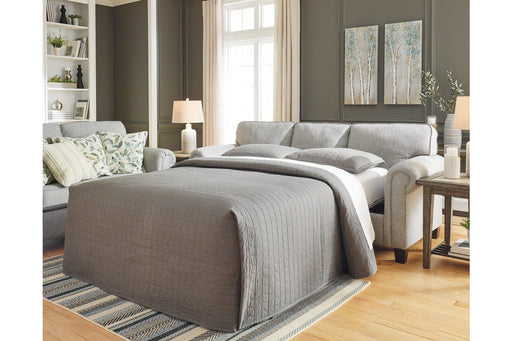 Alandari Gray Queen Sofa Sleeper - Lara Furniture