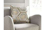 Meiling Metallic Pillow (Set of 4) - Lara FurniturePillow