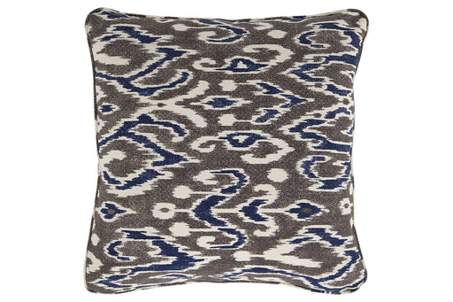 Kenley Blue/Brown Pillow (Set of 4) - Lara Furniture