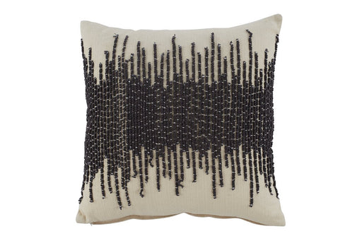 Warneka Charcoal/Cream Pillow (Set of 4) - Lara Furniture