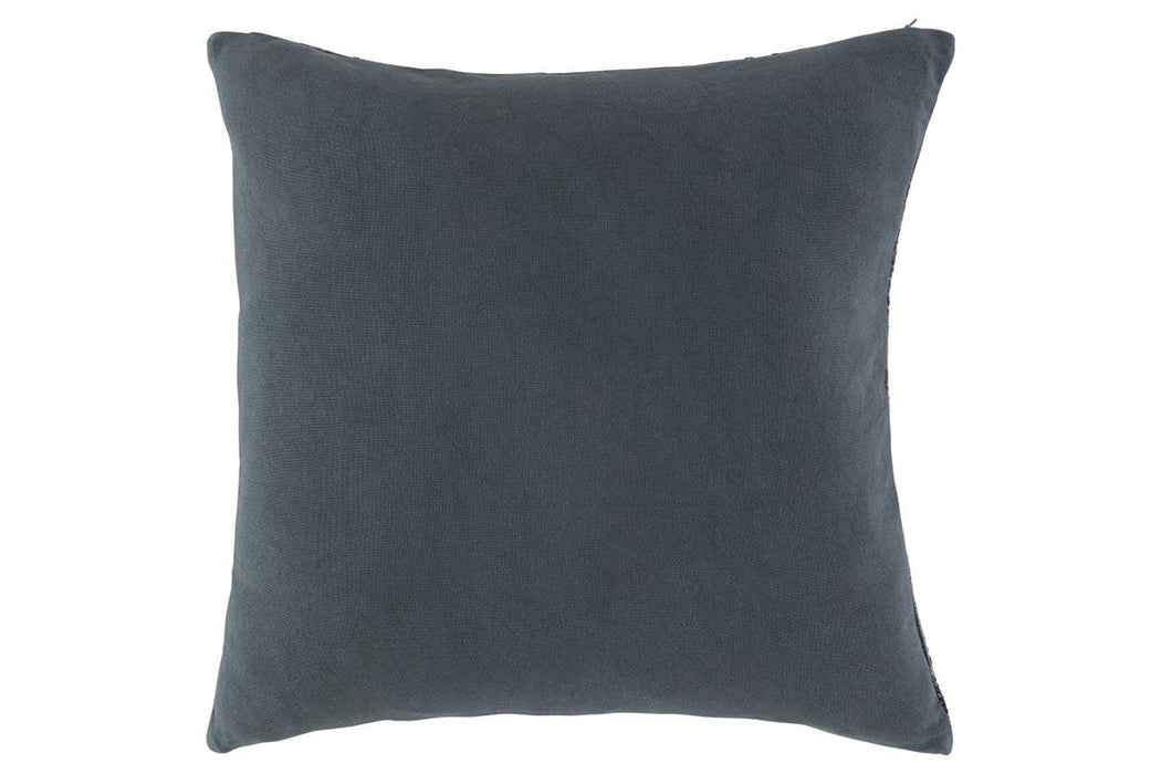 Oatman Slate Blue Pillow (Set of 4) - Lara Furniture
