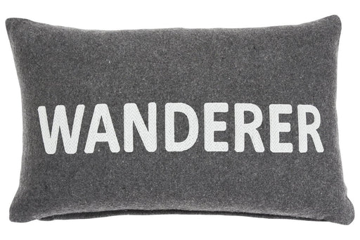 Wanderer Charcoal Pillow (Set of 4) - Lara Furniture