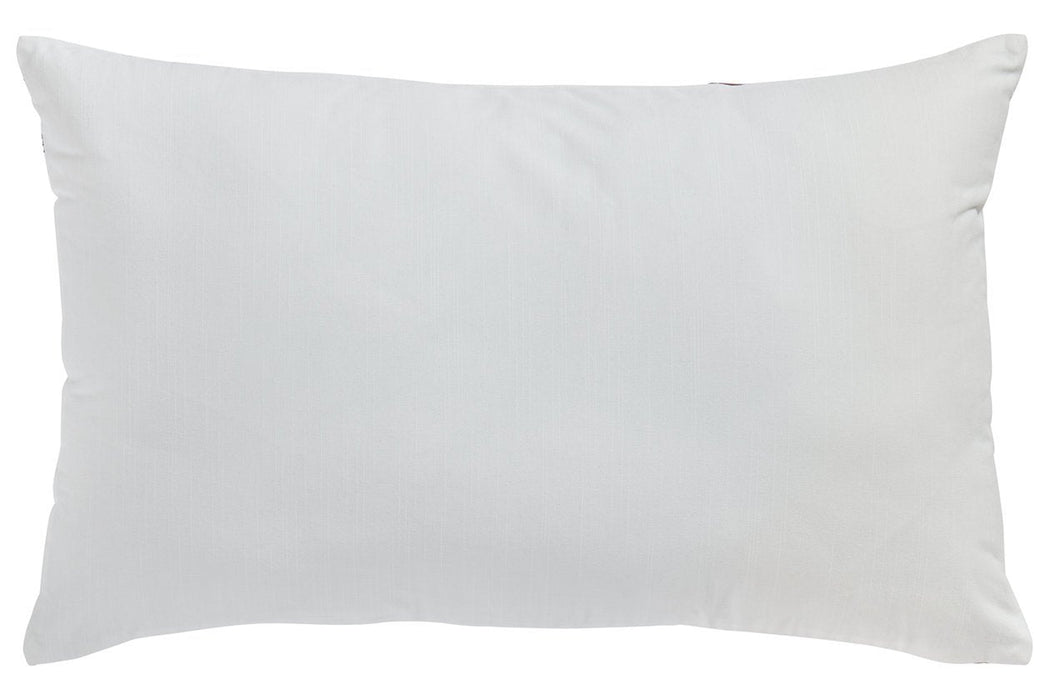 Lanston Caramel/Black/White Pillow (Set of 4) - Lara Furniture