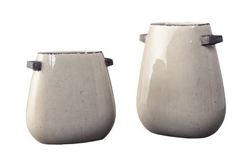 Diah Tan Vase (Set of 2) - Lara Furniture