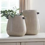 Diah Tan Vase (Set of 2) - Lara Furniture