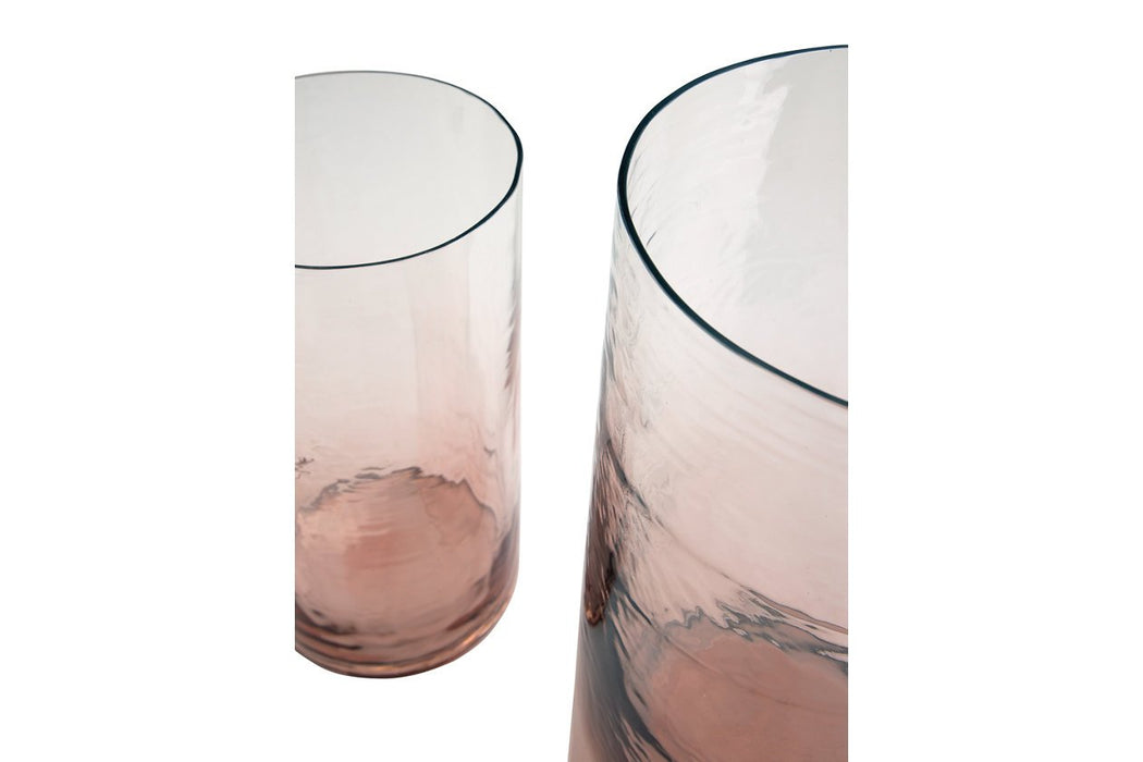 Devona Pink Vase (Set of 2) - Lara Furniture