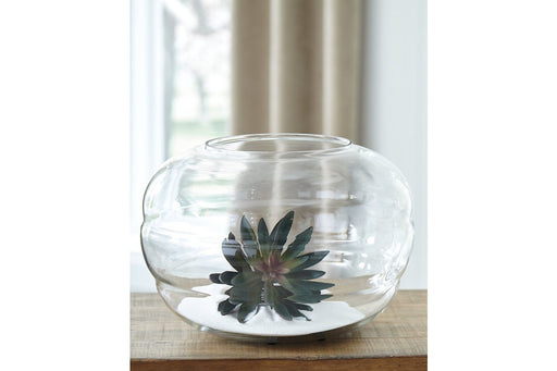 Mabon Clear Vase - Lara Furniture