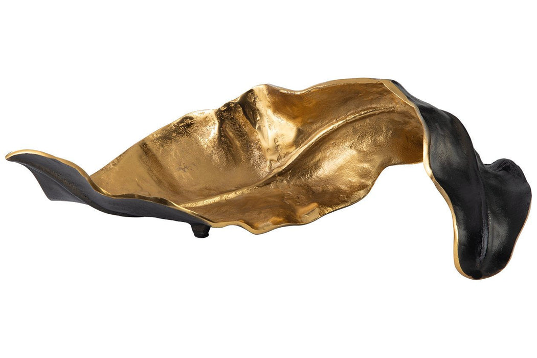 Melinda Black/Gold Finish Sculpture - Lara Furniture