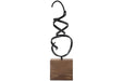Ruthland Black/Brown Sculpture - Lara Furniture
