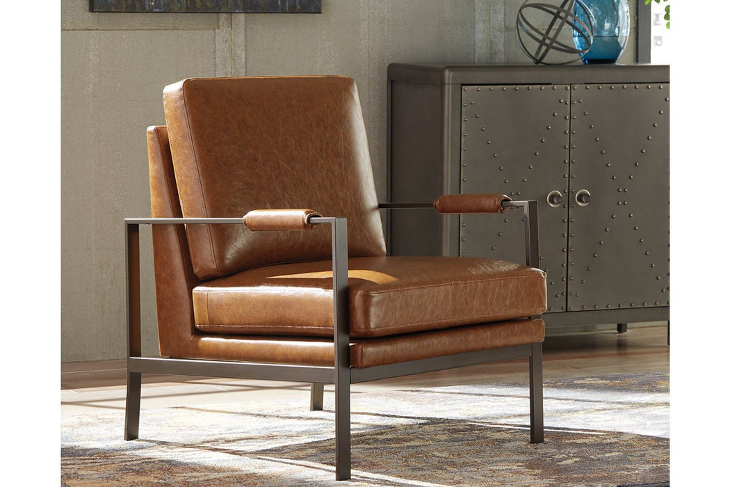 Peacemaker Brown Accent Chair - Lara Furniture