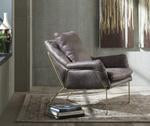 Crosshaven Dark Gray Accent Chair - Lara Furniture