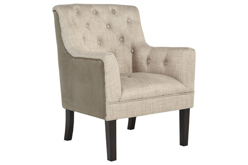 Drakelle Beige/Taupe Accent Chair - Lara Furniture
