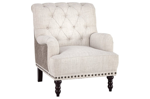 Tartonelle Ivory/Taupe Accent Chair - Lara FurnitureAccent Chair