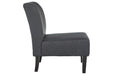 Triptis Charcoal Gray Accent Chair - Lara Furniture