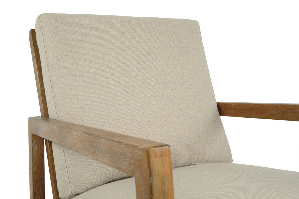 Novelda Neutral Rocker Accent Chair - Lara Furniture