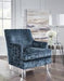 Gloriann Lagoon Accent Chair - Lara Furniture