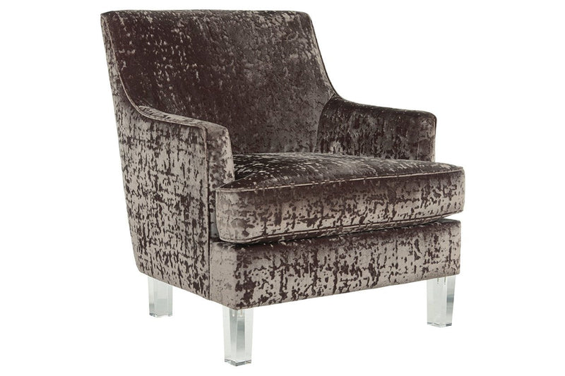 Gloriann Charcoal Accent Chair - Lara FurnitureAccent Chair