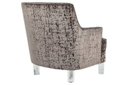 Gloriann Charcoal Accent Chair - Lara FurnitureAccent Chair