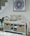 Dowdy Gray Storage Bench - Lara Furniture