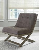 Sidewinder Taupe Accent Chair - Lara Furniture